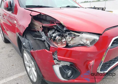 2015 Mitsubishi Outlander Sport Se из США, поврежденный, VIN 4A4AP4AU2FE012096